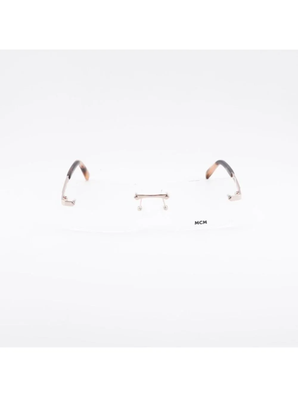 MCM MW5018-H 028 Eyeglasses Shiny Rose Gold 56mm Rectangle Frame